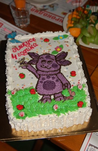 торт Лунтик